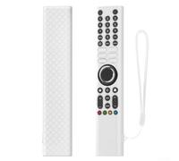 Protector remoto a base de silicona para Xiaomi XMRM-P3 con diseño de envoltura completa y acabado suave al tacto para un mejor manejo y durabilidad (blanco)