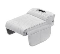 Protector Reposabrazos Coche Para Geely para Xing Yue L caja pañuelos para reposabrazos coche caja reposabrazos para coche almohadilla elevación Funda Reposabrazos Apoyabrazos(White)