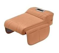 Protector Reposabrazos Coche Para Geely para Xing Yue L caja pañuelos para reposabrazos coche caja reposabrazos para coche almohadilla elevación Funda Reposabrazos Apoyabrazos(Light Brown)