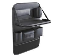 Protector Respaldo Trasero Asiento Coche para KIA Niro 2017-2022 2023, Universal Cuero Almacenamiento Organizador, Multi-Bolsillo Anti-Rasguños Accesorios