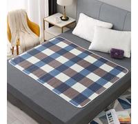 Protector Reutilizable Incontinencia, Lavable para Silla De Ruedas, Coche, Casa Y Viaje, Compresas Protectoras para Camas, Compresas Anti-Orina para El Cuidado De Personas Mayores D,115×200CM