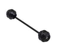 Protector Rueda Delantera Contra Caídas Motocicleta Para Ninja1000 650 1000SX Z1000SX Z1000 Z750 Para Versys650 Control deslizante del marco de la motocicleta(Trasero Negro)