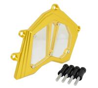 Protector Rueda Dentada Cubierta Protectora Cadena Piñón Delantero Lado Izquierdo Motor Para Ninja ZX10R ZX-10R 2011 2012 2013 2014 2015 2016 2017-2022(Oro)