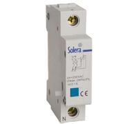 Protector sobretension permanente 1P+N230V ACSOLERA LSTP1/9