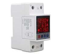 Protector Sobretension Transitoria Y Permanente, 63A Dispositivo De Protección Contra Sobretensiones Dispositivo De Protección De Bajo Voltaje AC80V-400V para Hogar y Oficina