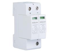 Protector Sobretensiones DC 1000V 2P 20KA Fotovoltaico Protector De Rayos Casa Baja TensióN Protector De SobretensióN para Uso DoméStico Instalaciones Fotovoltaicas