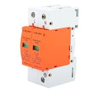 Protector Sobretensiones,Dispositivo de Descargador 2P 420V AC 20kA Dispositivo de Protección contra Sobretensiones 2P Descargador de Sobretensión Montaje en Carril DIN 35 mm