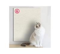Protector Sofa Gatos Arañazo Tapete rascador for Gatos Recortable, Cinta for sofá, Poste, Alfombra autoadhesiva, Accesorios for rascar(White,50x100CM)