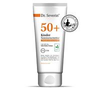 Protector Solar 50+ para niños de Dr. Severin| LSF SPF 50+ (Factor de protección solar) muy alta protección | También adecuado para la piel sensible del bebé | Vegano