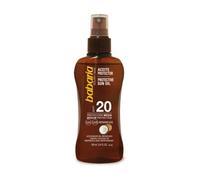 Protector Solar BABARIA Aceite Côco SPF 20 (100 ml) - Tamaño Viaje