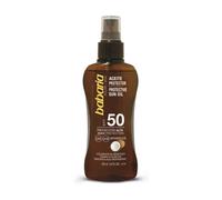 Protector Solar BABARIA Aceite Côco SPF 50 (100 ml) - Tamaño Viaje