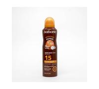 Protector Solar BABARIA Aceite Seco en Bruma Acelerador del Bronceado SPF 15 (200ml)