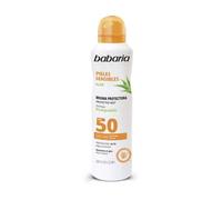 Protector Solar BABARIA Bruma Peles Sensíveis SPF 50 (200 ml)