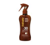 Protector Solar BABARIA Spray acelerador del bronceado en aceite seco Côco SPF 30 (200ml)