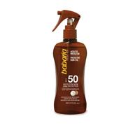Protector Solar BABARIA Spray acelerador del bronceado en aceite seco Côco SPF 50 (200ml)