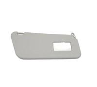 Protector Solar Coche para Chery QQ QQ3 2008 2009 2010 2011 S11-8204010 Conjunto De Visera con Espejo Piezas Motor Coche(1 Piece Gray - Right)