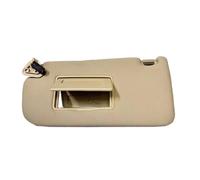 Protector Solar Coche para Hyundai para Tucson 2005-2009 OEM 85210-2E000 85220-2E000 852102E000 852202E000 Conjunto Visera Conductor Y Pasajero Tela Beige(LH R)