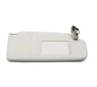 Protector Solar Coche para VW para Golf 6 Visera De Coche Interior Sol con Espejo Accesorio De Montaje Frontal(Gray Right Side)