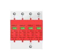 Protector Solar contra sobretensiones for el hogar, Dispositivo descargador de bajo Voltaje, CA 385V, 1P, 2P, 3P, 4P, 20KA, 30KA, 40KA, 60KA