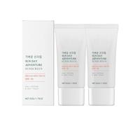 Protector solar coreano, textura más suave y ligera, amplio SPF 50, protección UVA y UVB, sin película blanca, sin aceite, para todo tipo de pieles, cuidado diario vegano de la piel (2)