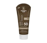 Protector Solar de Rostro con Auto Bronceador AUSTRALIAN GOLD SPF 50 (88 ml)