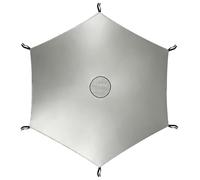 Protector solar de trampolín - Tela protectora duradera para sombra, cubierta de tienda de trampolín - para juegos al aire libre con niños en el patio trasero, parque infantil, atrio, jardín, parcela