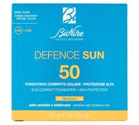Protector solar Defence Sun 50 Compact Foundation, n.º 02 Mediano, alto factor de protección, 10 g