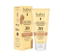 Protector Solar Diario Transparente SPF 30 1.7 Oz De Babo Botanicals