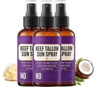 Protector solar en spray de seb/o de res FPS 30, hidratante natural para rostro y cuerpo, fórmula ligera y no grasa, para todo tipo de piel, protección durante todo el día.