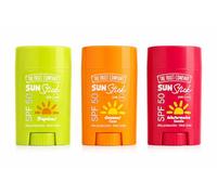 Protector Solar en Stick SPF 50 Pack 3 Sabores 60g - Coconut, Tropical y Watermelon | The Fruit Company Sun Stick Alta Protección UVA