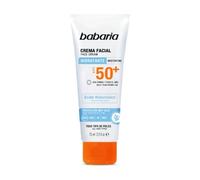 Protector Solar Facial BABARIA Crema com Ácido Hialurónico SPF 50+ (75 ml)
