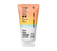 SeventyOne Percent | Eco Sun Shield SPF 50+ | Muy Alta Protección Solar Cara | Sin marcas blancas en la cara | Vegano | UVA 24 | Filtros 100% Minerales - 100% Natural | Fabricado en Francia | 40 ml