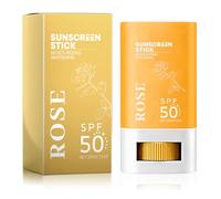Protector Solar Facial,stick solar facial,crema solar facial stick SPF 50,Sun Clear Stick,Ligero,Impermeable,Uv Protecting Skin Summer,Adecuado para deportes al aire libre, surf (Rosa)