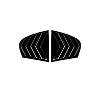 Protector solar lateral para coche Para B&MW Serie 5 E60 2004-2010, Cubierta De Persianas Triangulares Exteriores Para Automóvil, Protección Solar Y Contra La Lluvia, Cubierta Decorativa, Accesorios D