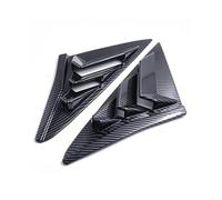 Protector solar lateral para coche Para Civic Type R Hatchback 2019-2021, Piezas De Modificación De La Apariencia De La Carrocería, Persianas Triangulares Exteriores Para Ventanas, Cubierta Decorativa