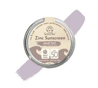 Protector Solar Natural Mineral Zinc FPS 30 Suntribe - 45 g, Cacao, Ecológico - 100% Natural, Seguro para Arrecifes - Surf & Deporte - Filtro UV Mineral - Muy Resistente al Agua