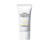 Protector solar natural, protector solar de óxido de zinc, pantalla solar mineral con pantalla solar, no grasosa, absorbente rápida, 13x4.5x3.5cm, ideal para protección solar diaria
