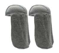 Protector solar para casco, 2 unidades, con tira reflectante, transpirable, parasol ligero para el cuello, forro Haard Hat para actividades al aire libre