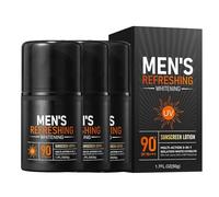 Protector Solar Para Hombres, Sunscreen SPF 90, SPF 90+ Loción Solar con Protección UVA/UVB, Hidratante, Resistente al Agua y No Grasa, Calmante Protector Solar Leche para Cara, Cuerpo (3)