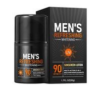 Protector Solar Para Hombres, Sunscreen SPF 90, SPF 90+ Loción Solar con Protección UVA/UVB, Hidratante, Resistente al Agua y No Grasa, Calmante Protector Solar Leche para Cara, Cuerpo (1)