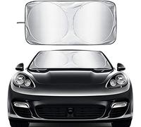 Protector Solar para Luna Delantera Auto para Volvo V40 / V50 / V60 / V70 / V90 / XC40 / XC60 / XC70 / XC90, Protección UV Parabrisas de Coche Plegable Parasol Protector,150×70cm