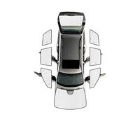 Protector Solar para Luna Delantera para Volvo XC90 2016-2023 5 Asientos 7 Asientos Protector Solar Cubierta Ventana Delantera Y Trasera Parasol Coche Parasol Coche(All Sunshades)