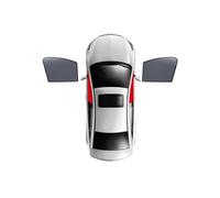 Protector Solar para Luna Delantera para VW para Tiguan para Allspace 7 Asientos 2018-2024 Parasol Magnético Ventana Coche Malla Protectora Niños Parasol Coche(B 2PCS Front Windows)