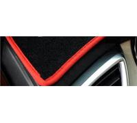 Protector Solar Para Salpicadero Para Citroen Para C4 MK2 2011 2017 2016 2015 2014 2013 2012 2018 Cubierta Tablero Automóvil Alfombrilla Tablero Alfombra Capa(LHD Red)