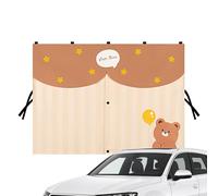 Protector Solar para Ventana de Coche | Protectores Solares Magnéticos Para Cristales De Vehículos,Cubierta Protectora UV Para Lunetas,Para SUV Camiones Autocaravanas Viajes Trayectos Diarios Conducci