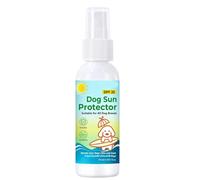 Protector Solar Perros SPF 25 Spray Corporal con Protección UV | 50 ml Protección Solar Canina Para Jardín Parque Senderismo Camping Playa Aire Libre Viaje Por Carretera Vacaciones Y