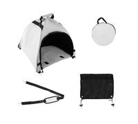 Protector Solar Portátil para Trabajar al Aire | Capucha Reflectante UV y Calor, Antirreflejos y Privacidad - Capucha Parasol para Portátil - Uso En Oficina Al Aire Trabajo Viajes Playa Patio Camping