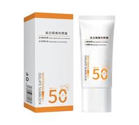 Protector solar SPF 50, protector solar ligero, crema de amplio espectro, fórmula de absorción rápida, ideal para uso diario, playa, piscina, actividades al aire libre, 4.3 x 1.9 x 0.8 pulgadas