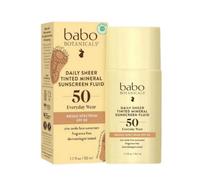 Protector Solar Tinte Fluido Diario SPF 50 1.7 Oz De Babo Botanicals
