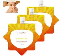 Protector solar transpirable Super White FPS 50 PA++++, protector solar facial de viaje, apto para uso diario, no graso, no blanquea, resistente al agua.